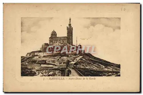 Cartes postales Marseille Notre Dame de la Garde