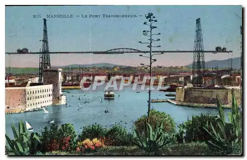 Cartes postales Marseille le Pont Transbordeur