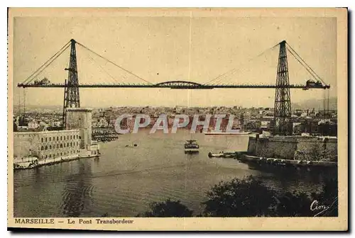 Cartes postales Marseille le Pont Transbordeur