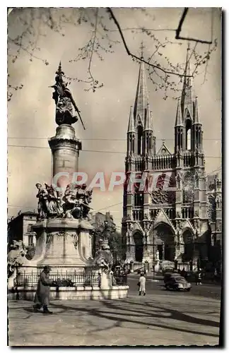 Ansichtskarte AK Le Littoral Mediterraneen Marseille Eglise Saint Vincent de Paul les Reformes et Monument des Mo