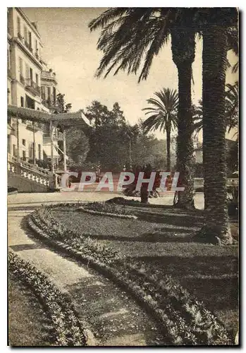 Cartes postales Cannes A M Parc de l'Hotel Beausejour