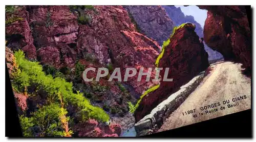 Ansichtskarte AK Gorges du Cians et la Route de Beuil