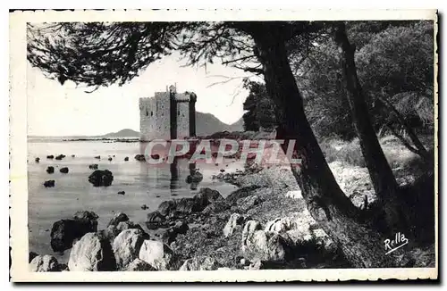 Cartes postales La Cote d'Azur Iles de Lerins Saint Honorat l'ancien monastere fortifie