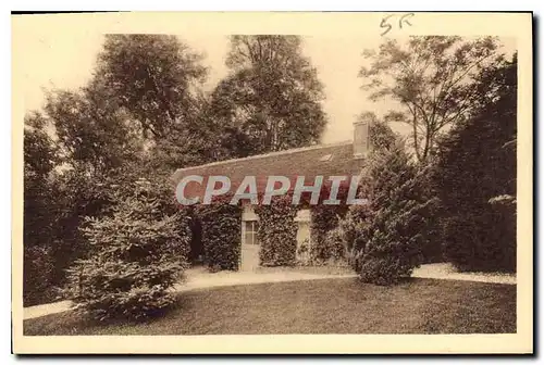 Cartes postales Les Buissonnets le Jardinet de Therese devant la Buanderie un de ses petits autels