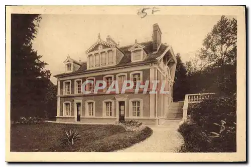 Cartes postales Les Buissonnets Facade et Terrasse Lisieux