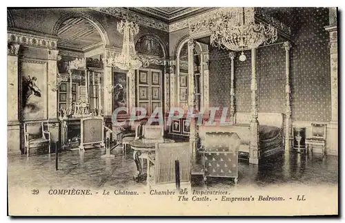 Cartes postales Compiegne le Chateau Chambre des Imperatrices