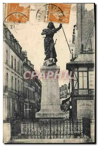 Cartes postales Statue de Jeanne d'Arc