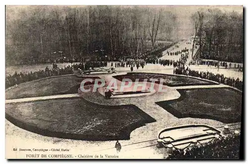 Ansichtskarte AK Foret de Compiegne Glairiere de la Victoire