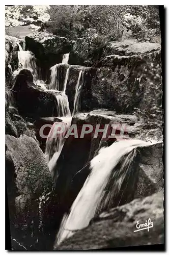 Ansichtskarte AK Entre Peyrat le Chateau et Royere La Cascade des Jarreaux haute de 14 m formee par une chute de