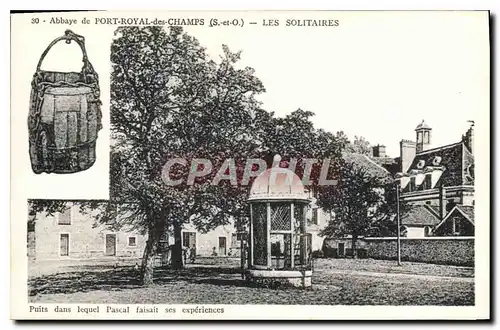 Cartes postales Abbaye de Port Royal des Champs S et O Les Solitaires