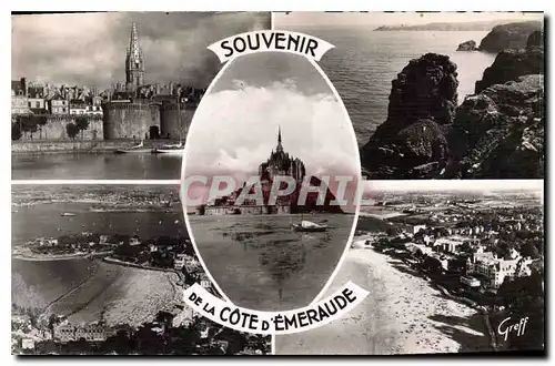 Ansichtskarte AK Souvenir de la Cote d'Emeraude Dinard