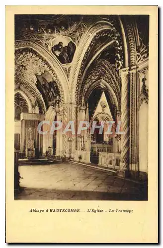 Cartes postales Abbaye d'Hautecombe l'Eglise le Transept