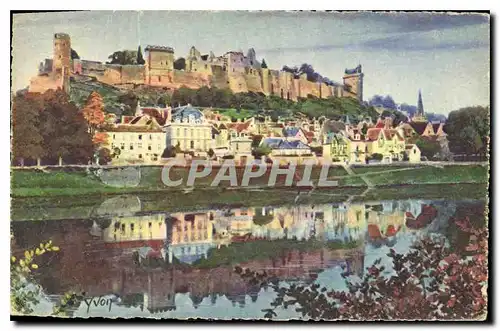 Cartes postales La Douce France Chateaux de la Loire Chateau de Chinon