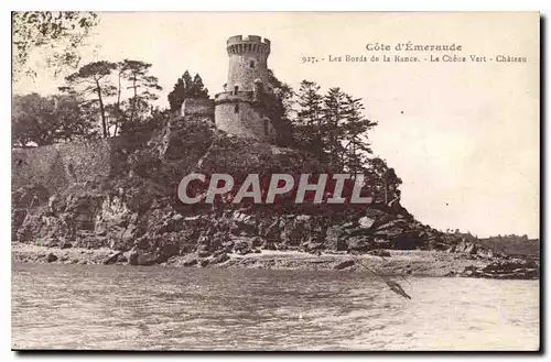 Ansichtskarte AK Cote d'Emeraude les bords de la Rance le chateau