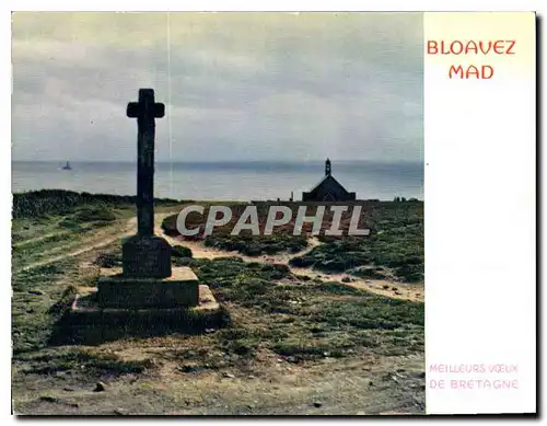 Cartes postales moderne Bloavez mad meilleurs voeux de Bretagne
