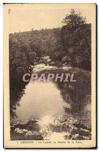 Cartes postales Crozant La Cedelle au Moulin de la Folie