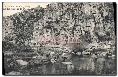 Cartes postales Crozant Creuse Le Rocher de la Fileuse