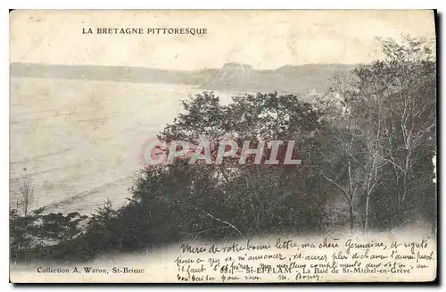 Ansichtskarte AK La Bretagne Pittoresque St Efflam la Baie de St Michel en Greve