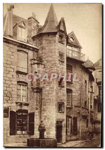 Cartes postales Abusson Creuse Vieilles maisons