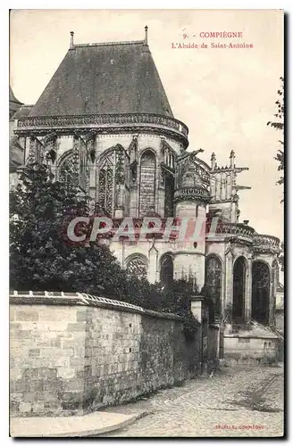 Cartes postales Compiegne L'Abside de Saint Antoine