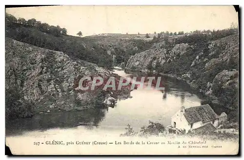 Ansichtskarte AK Glenic pres Gueret Creuse les BOrds de la Creuse au Moulin du Chatelard