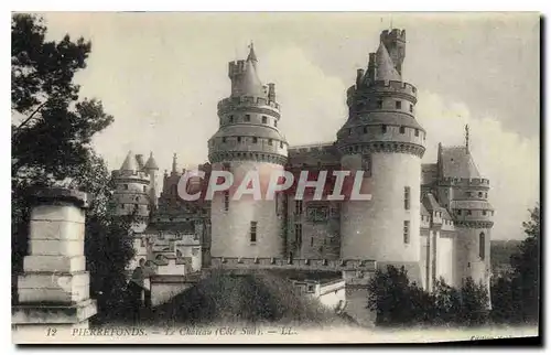 Ansichtskarte AK Pierrefonds Le Chateau Cote Sud