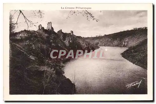 Cartes postales La Creuse Pittoresque Crozant Les Ruines