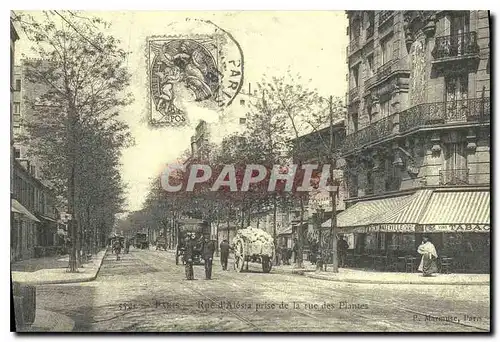 REPRO Paris Rue d'Alesia prise de la rue des Plantes