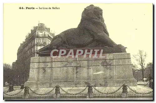 REPRO Paris Le Lion de Blfort