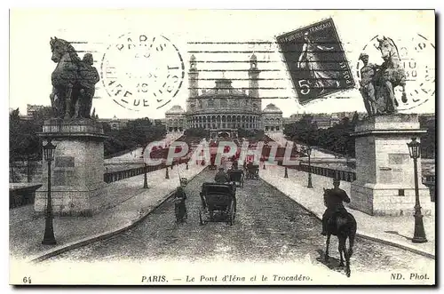 REPRO Paris Le Pont d'Iena et le Trocadero