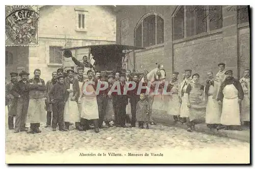 REPRO Abattoirs de la Villette Meneurs de Viande