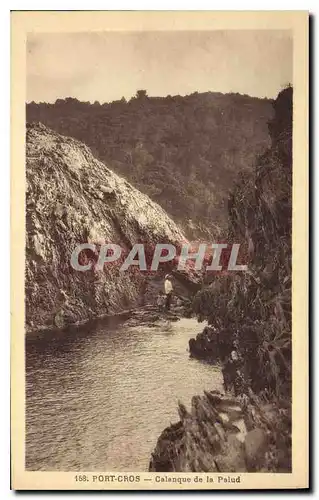 Cartes postales Port Cros Calanque de la Palud