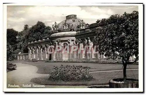 Ansichtskarte AK Postdam Schlob Sanssouci