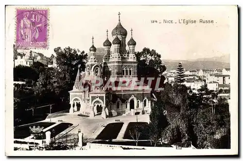 Ansichtskarte AK Nice L'Eglise Russe Russie Russia