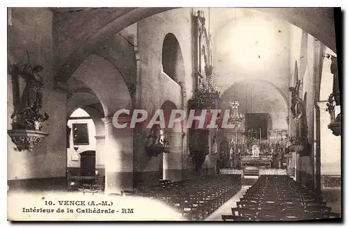 Cartes postales Vence A M Interieur de la Catehdrale