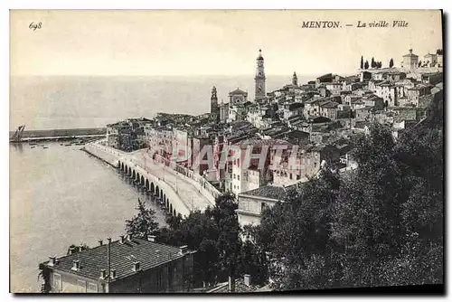 Cartes postales Menton La Vieille Ville