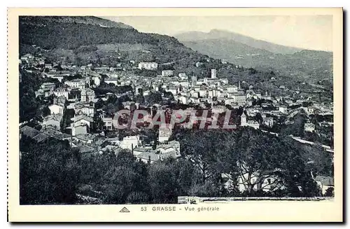 Cartes postales Grasse Vue generale