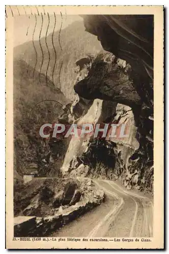 Cartes postales Beuil la plus feerique des excursion les Gorges du Cians