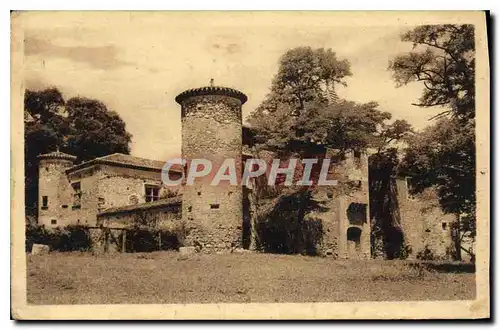 Ansichtskarte AK Roquebrune Le Chateau de Pujos Imposantes ruines feodales a donjon carre du XIVs