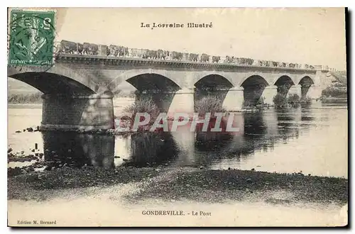 Ansichtskarte AK Gondreville Le Pont Vaches