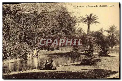 Cartes postales Nice Le Bassin du Chateau