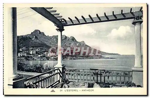 Cartes postales L'Esterel Antheor