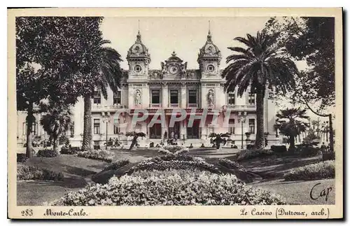 Cartes postales Monte Carlo Le Casino