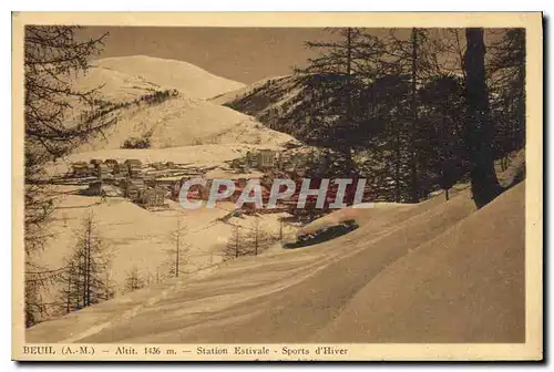 Cartes postales Beuil AM Station Estivale Sports d'Hiver