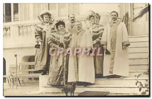 CARTE PHOTO Nice Personnages