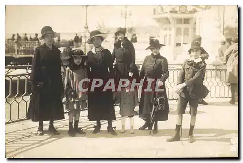 CARTE PHOTO Nice Personnages