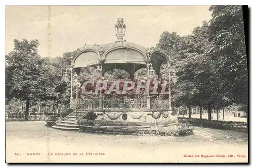 Ansichtskarte AK Nancy La Kiosque de la Pepiniere