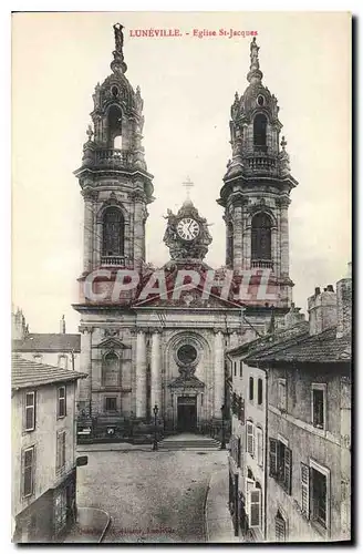 Ansichtskarte AK Luneville Eglise St Jacques