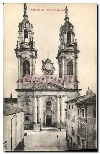 Ansichtskarte AK Luneville Eglise St Jacques