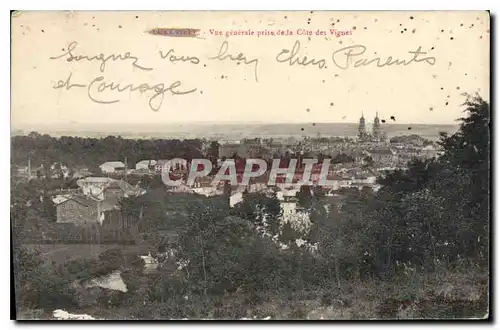 Cartes postales Luneville Vue generale prise de la Cote des Vignes